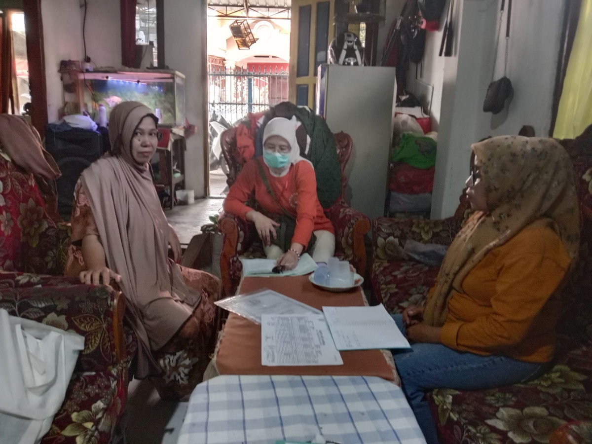 Pendampingan Bumil oleh TPK