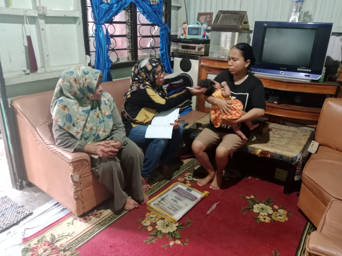 PENDAMPINGAN BADUTA OLEH TPK TIM 6