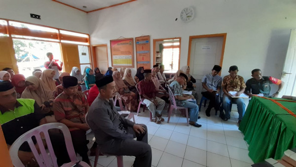 Pertemuan Kelompok Kerja (POKJA) dan Mini Loka Karya Kampung Keluarga Berencana (KB) Desa Pasimarannu