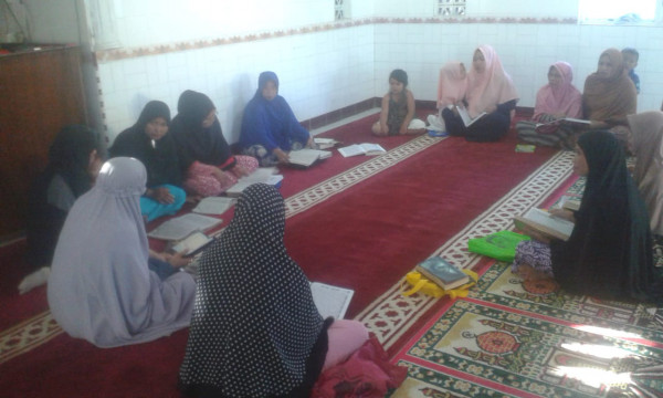 Kegiatan Pengajian di BKL DERMAGA TUA yang bersinergi dengan kegiatan majelis taklim Nurul Byhar