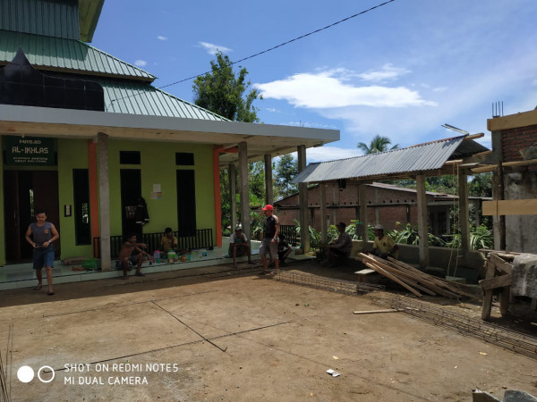 Kegiatan Pembuatan Prasarana Mesjid