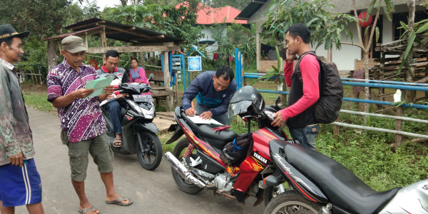 Kegiatan Pendataan dan pembayaran premi  peserta program Asuransi Sapi