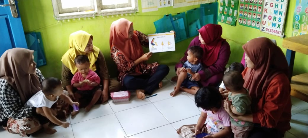 Pertemuan BKB HI terpadu dengan Posyandu Bunga Lada