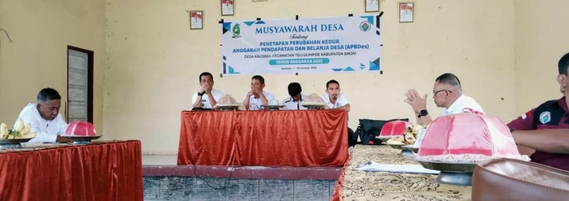 Muswarah Desa Kalobba