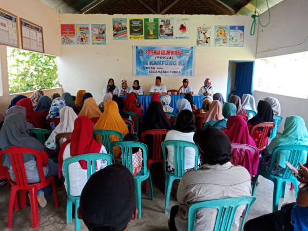 Pertemuan Pokja dan Forum Musyawarah Kampung KB Pantai Tete