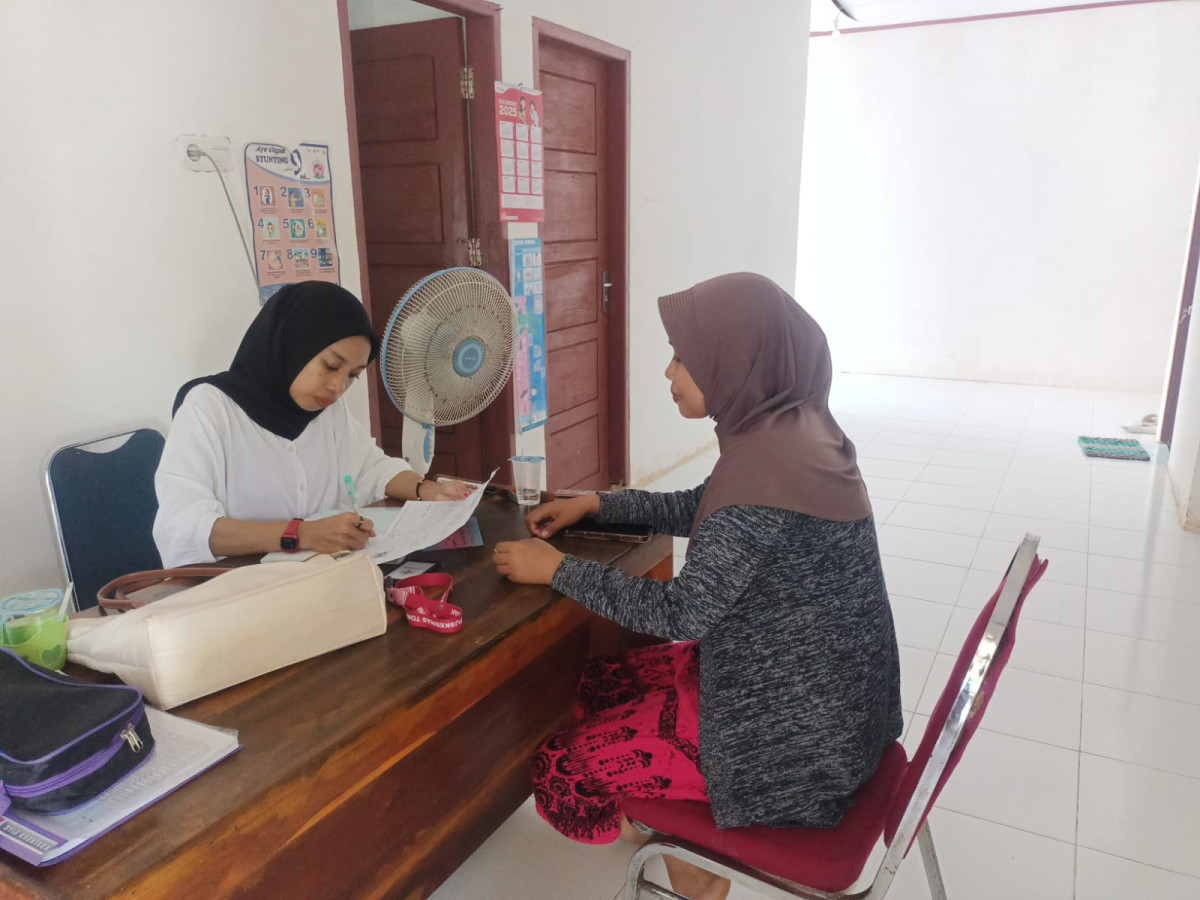 Pemberian tablet tambah darah bagi ibu hamil