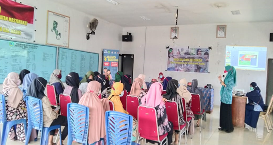 Pertemuan kegiatan edukasi pengasuhan 1000 HPK bagi ibu dan keluarga Desa Tupabbiring