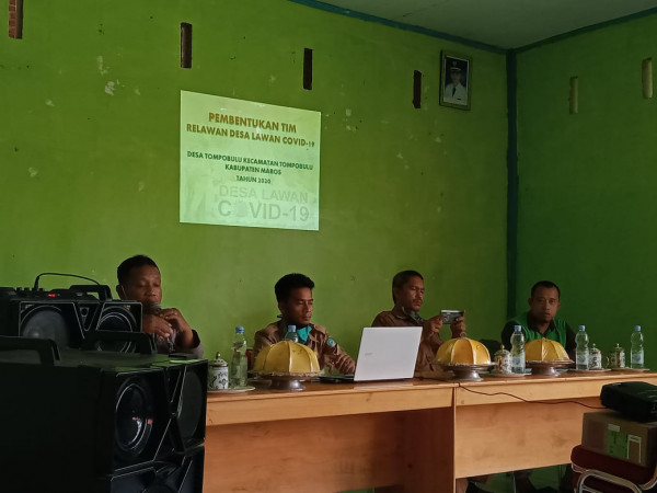 PEMBENTUKAN TIM RELAWAN DESA LAWAN COVID 19