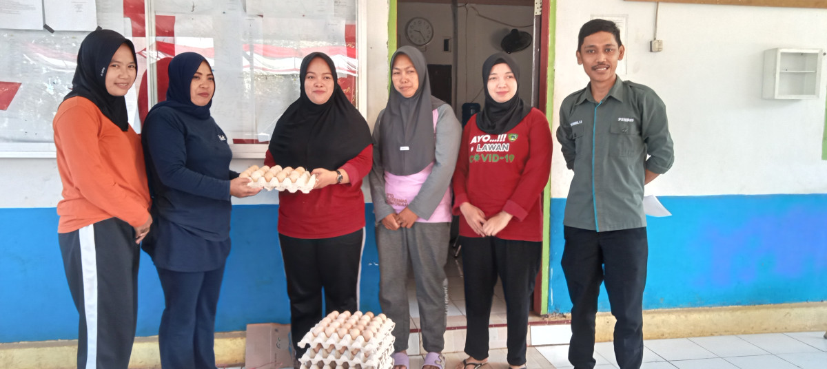 Bantuan telur pada Anak berisiko Stunting