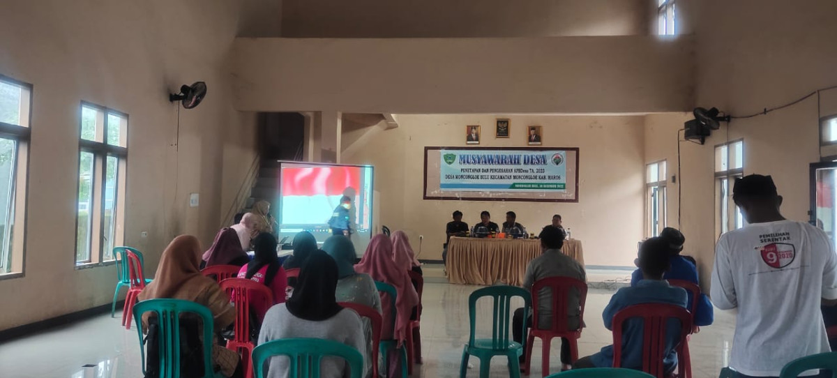 Musdes Penetapan APBDes Tahun Anggaran 2023