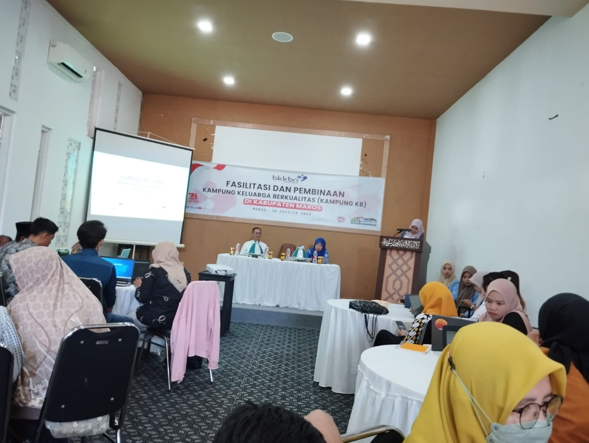 Fasilitasi dan pembinaan kampung keluarga berkualitas (Kampung KB)