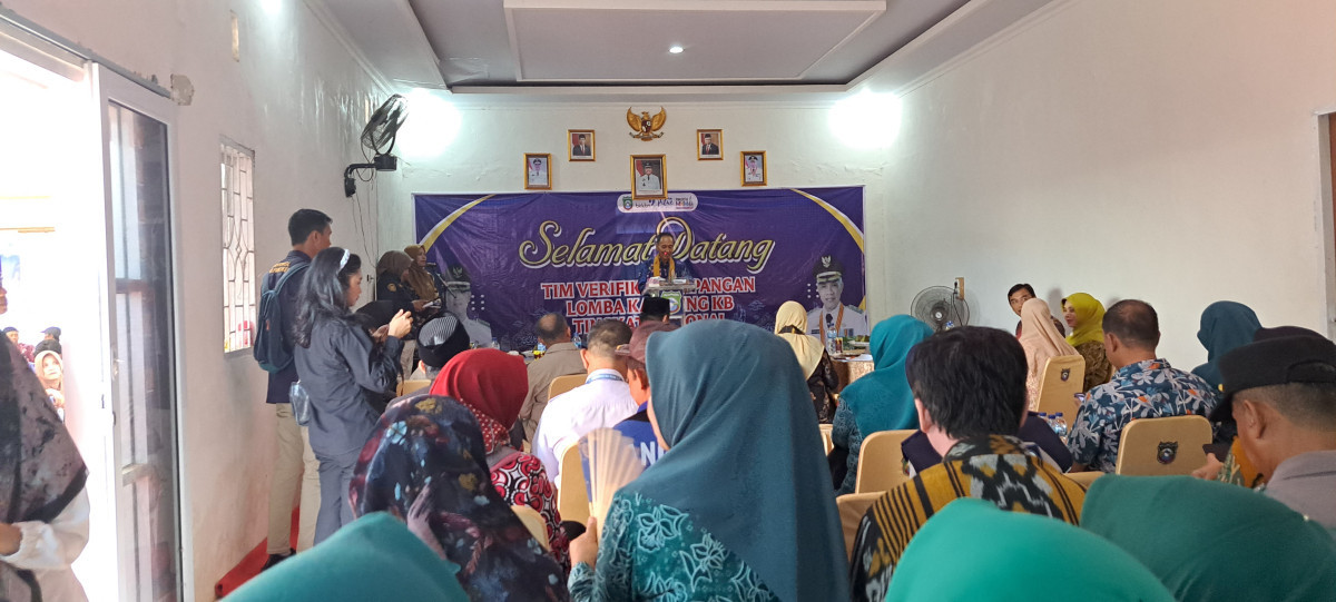 Verifikasi Lapangan penilaian Lomba kampung kB tk Nasional