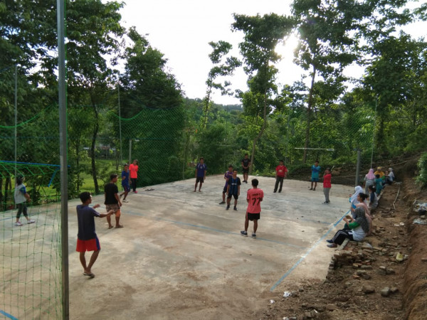 Karang Taruna Kampung KB olah Raga Volly