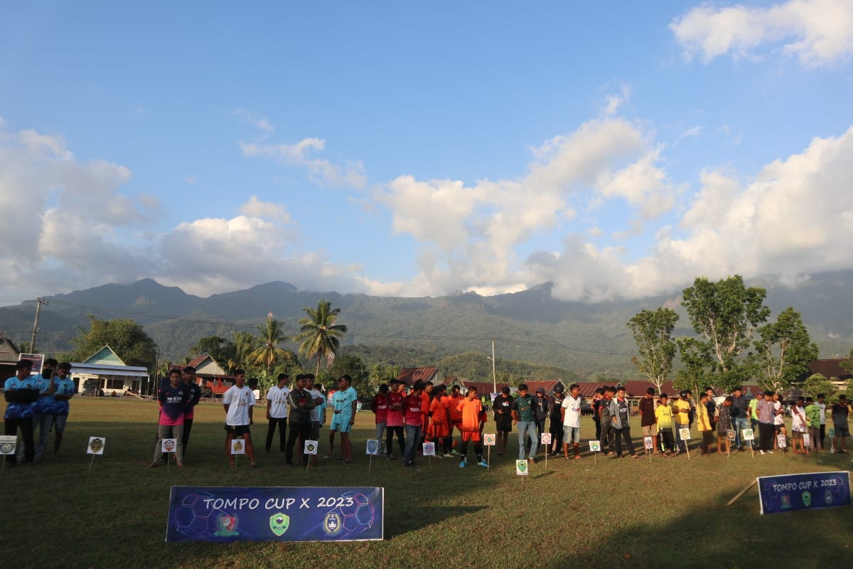 Regu Sepakbola yang akan bertanding di Tompo Cup X