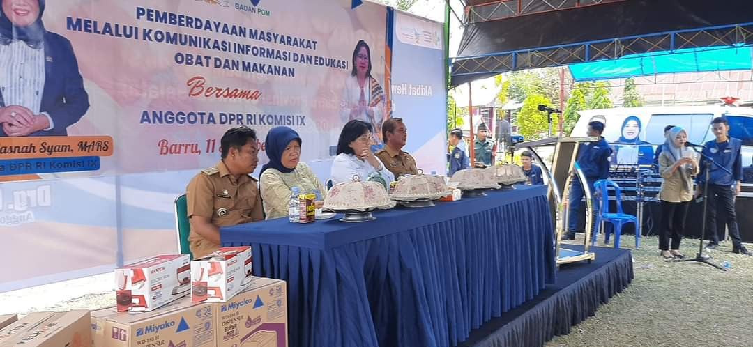 Kegiatan Pemberdayaan Masyarakat melalui Komunikasi Informasi dan Edukasi obat dan Makanan