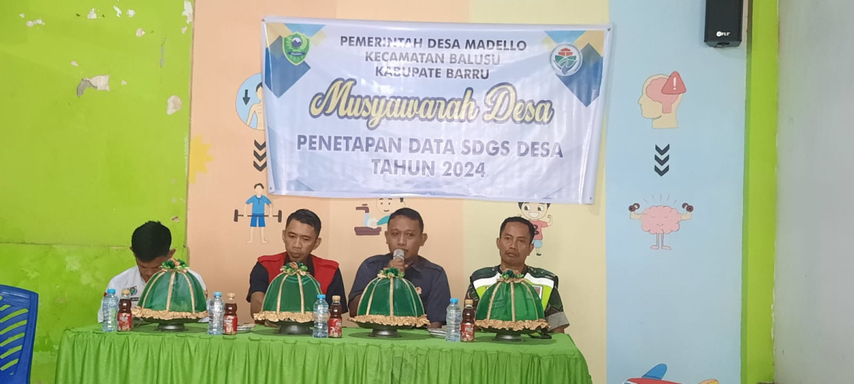 MUSYAWARAH DESA PENETAPAN DATA SDGS