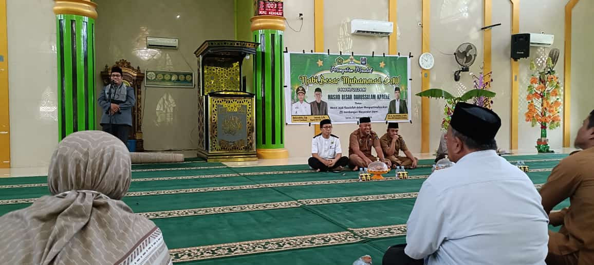 Ceramah Agama dibawakan oleh ketua MUI kabupaten Enrekang, bpk. DR.H.Mustafa, S. Ag