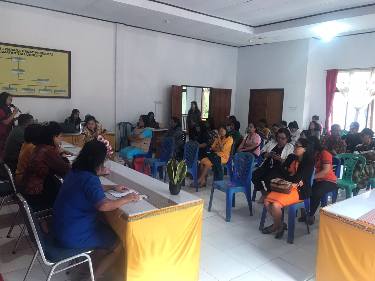 Rapat Koordinasi Bidang Kesehatan oleh Puskesmas Tallunglipu