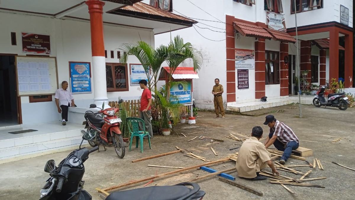 Pembenahan Kantor Kelurahan