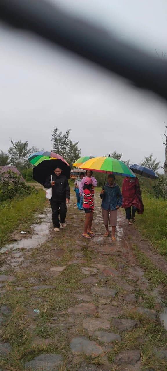 Perjalanan pulang ibadah