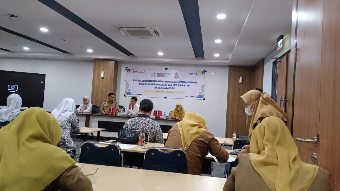 penguatan / pendampingan pelaksanaan anggaran DAK SUB. Bidang KB