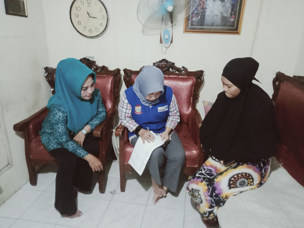 Pendampingan Keluarga Stunting oleh TPK