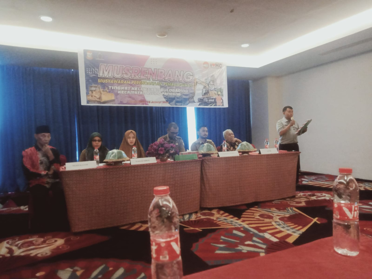 Musrembang Tingkat Kelurahan Bulogading