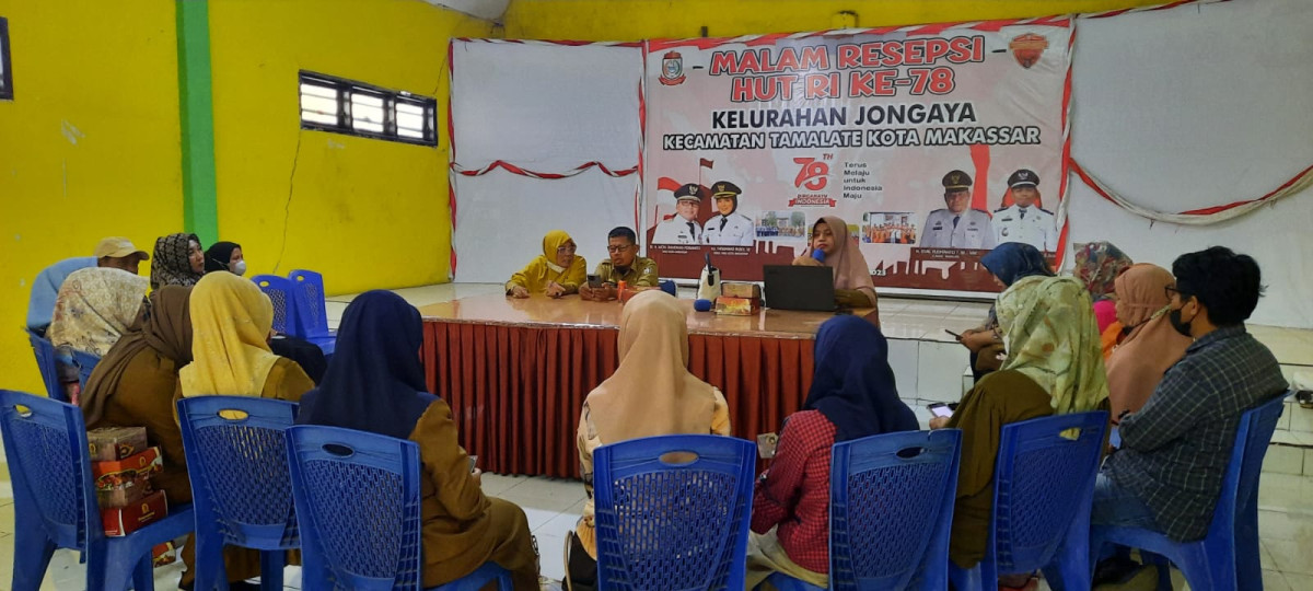 Pertemuan Pokja Kampung KB terpadu tk Kecamatan