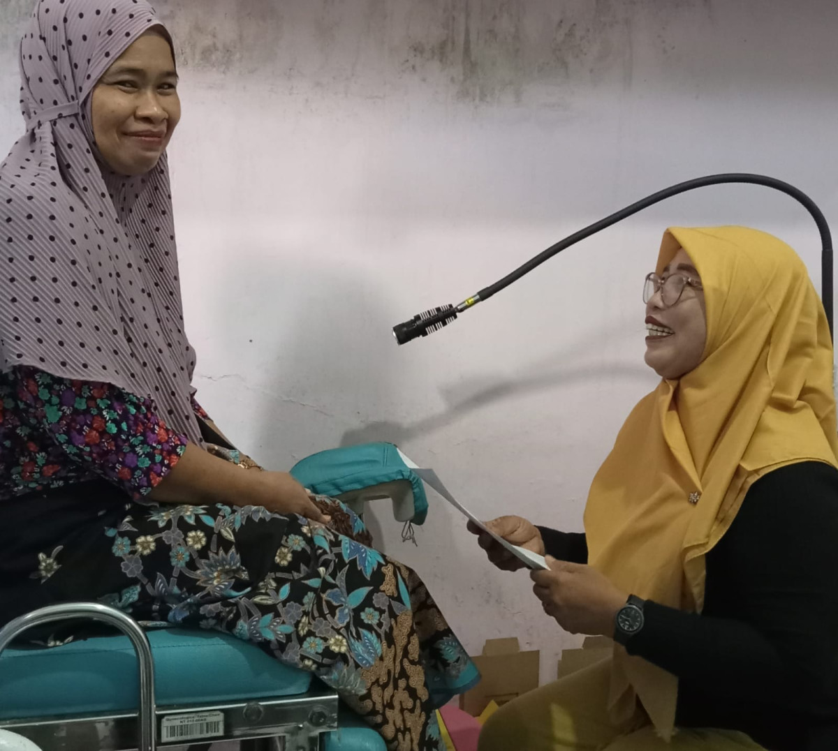 Idukasih  dan pemasangan KB