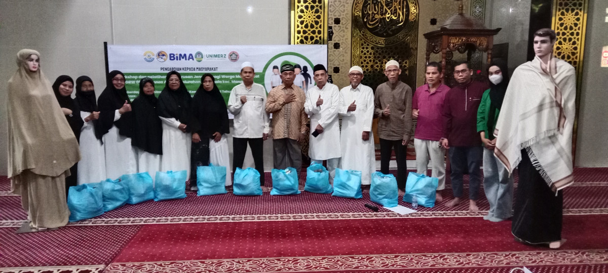 Workshop pelatihan mengurus jenazah