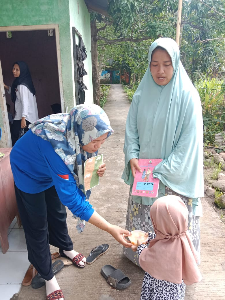 Pemberian makanan sehat kepada balita