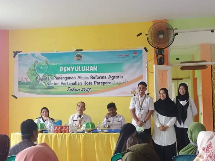 Penyuluhan kegiatan Penanganan Akses Reforma Agraria Kantor Pertanahan Tahun 2023