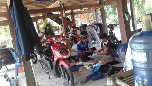 Pelatihan Bengkel Motor