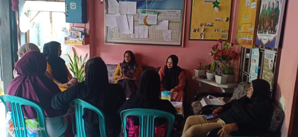 pertemuan IMP tingkat Kelurahan Kampung Pisang