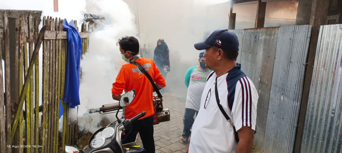 Melaksanakan Kegiatan Fogging