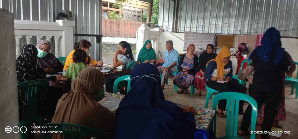 Kegiatan Posbindu di Jln. Lambo dihadiri oleh warga RT 01 RW 05, Tenaga Medis Puskesmas Lumpue, Kader Posyandu Cenderawasih 6, kader Tim Pengerak PKK Cappa Galung, pengurus Kampung KB dan FKS Cappa Galung