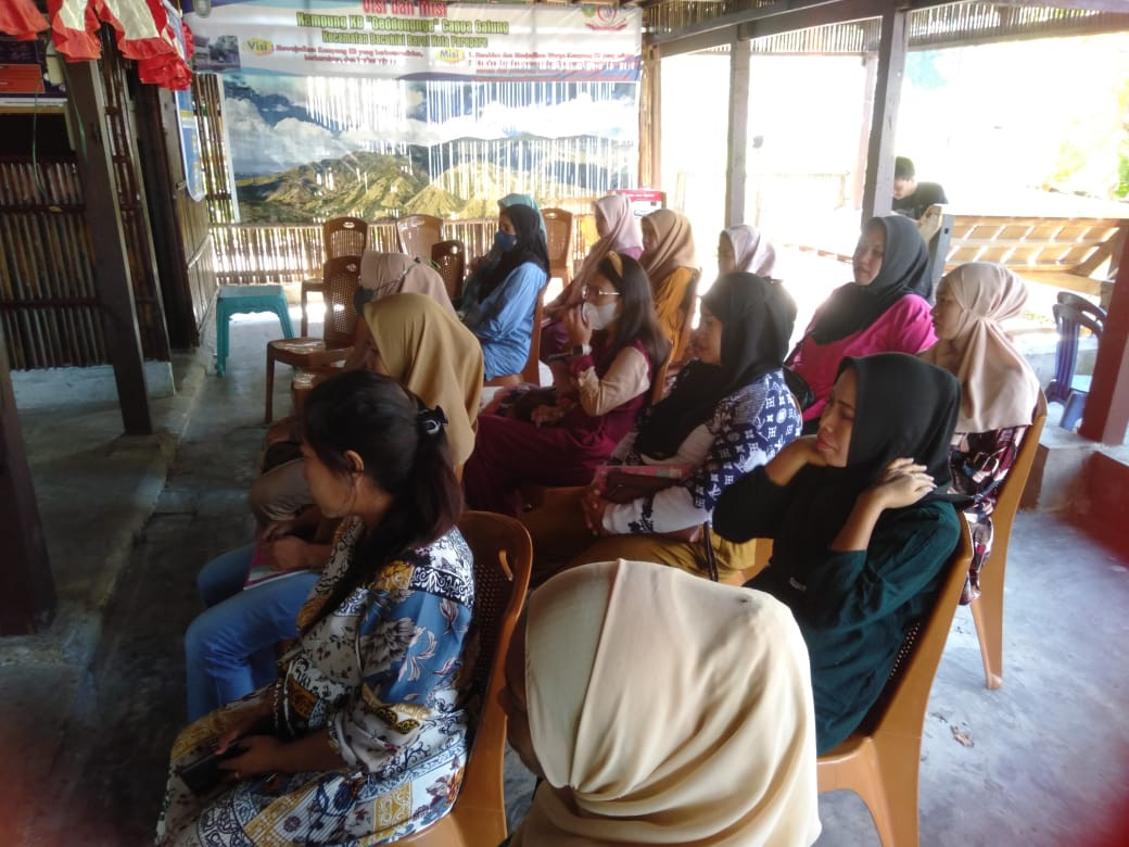 Monitoring Kegiatan Kelas Bumil oleh UPTD Puskesmas Lumpue bekerjasama dengan Lurah Cappa Galung, Bidan Kelurahan, Kader Posyandu Cenderawasih 3 dan Kader Kamp. KB "Geddongnge"