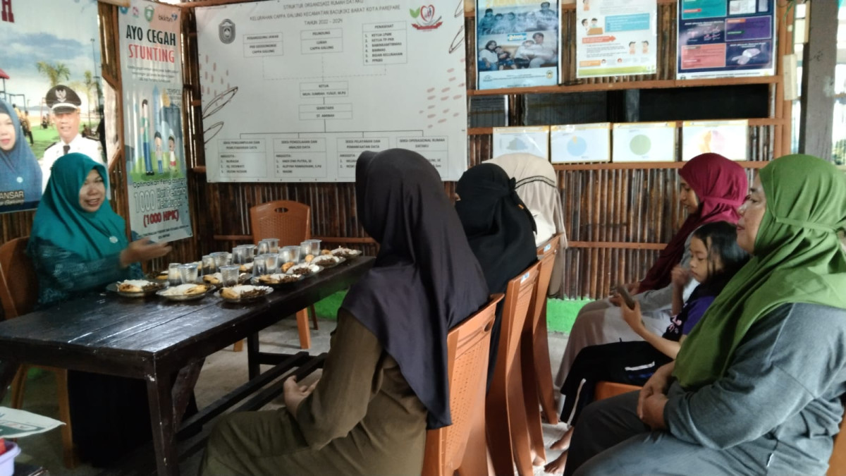 Melaksanakan Kegiatan PMT DASHAT