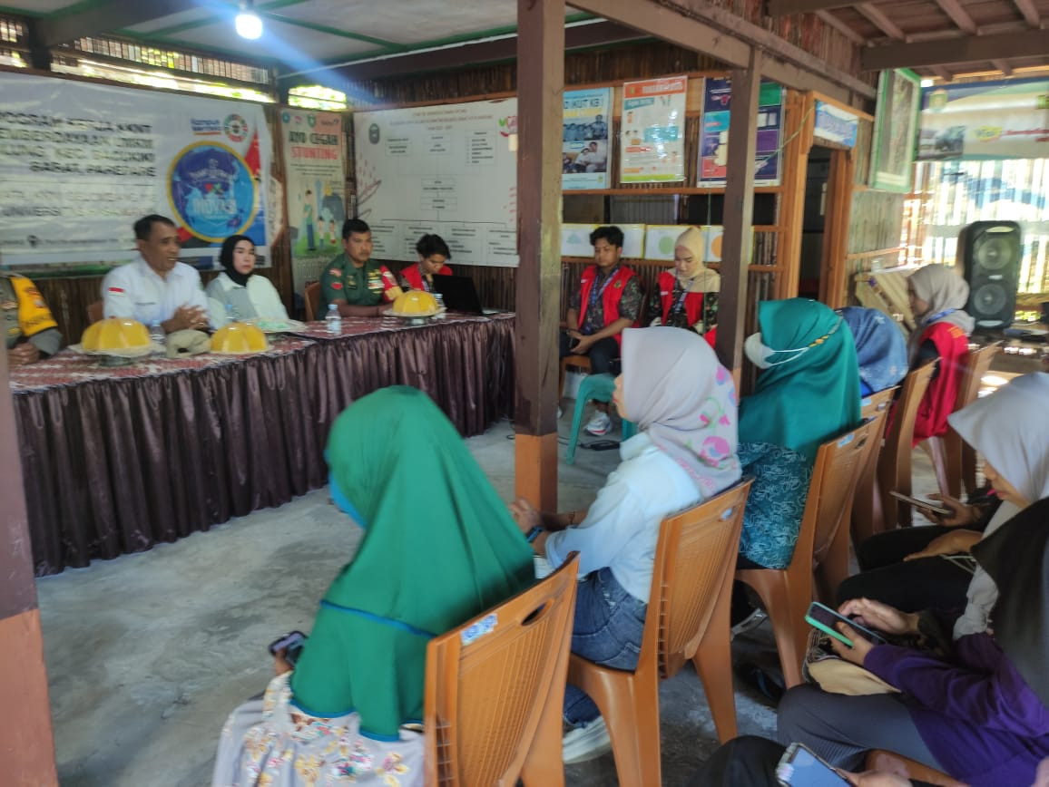 Melaksanakan Rapat Koordinasi Pengurus Kampung KB "Geddongnge"