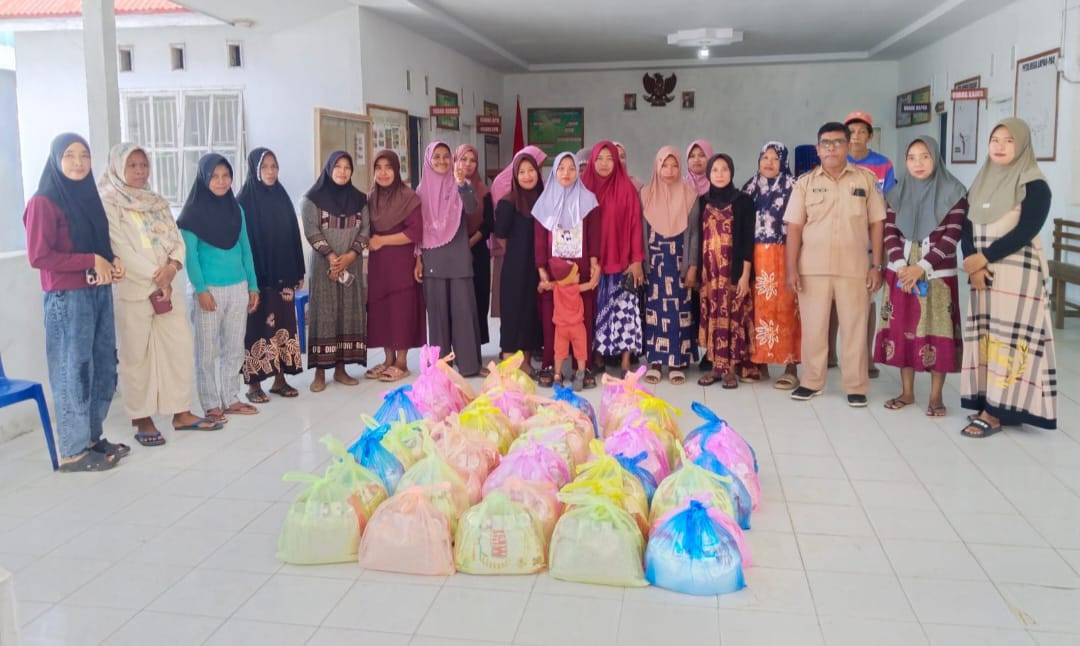 Penyaluran bantuan untuk Keluarga yang Beresiko Stunting