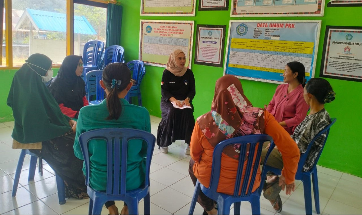 MELAKUKAN KIE KELOMPOK KEPADA PUS