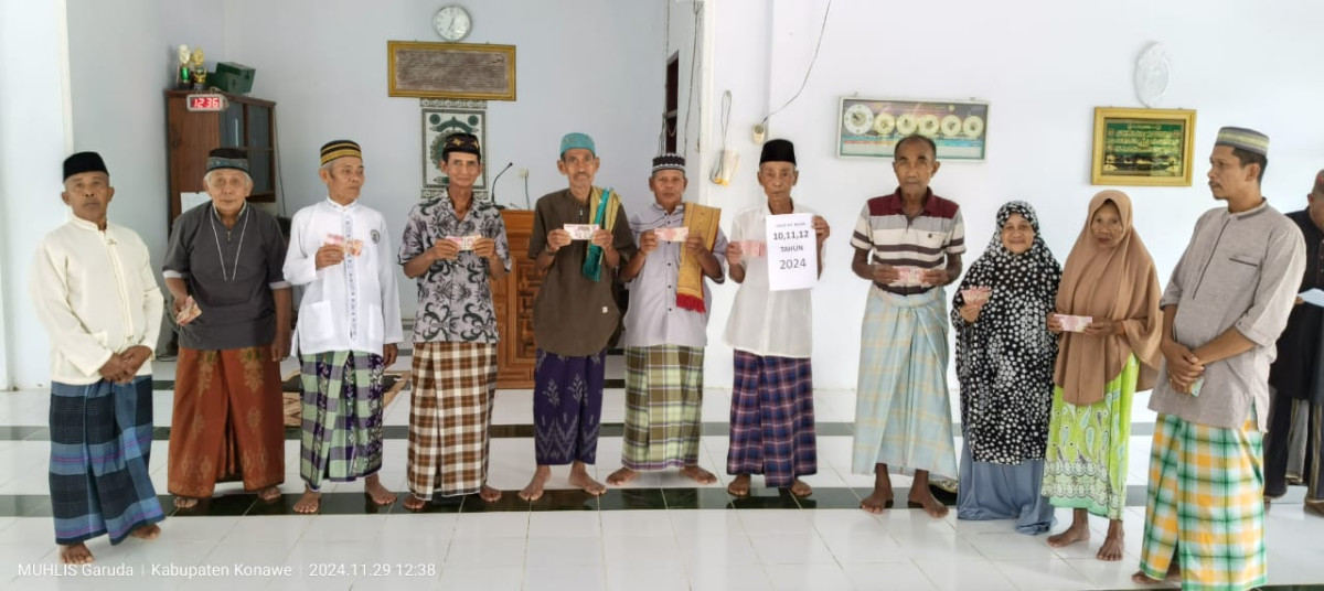 Penyaluran Bantuan Langsung Tunai (BLT)