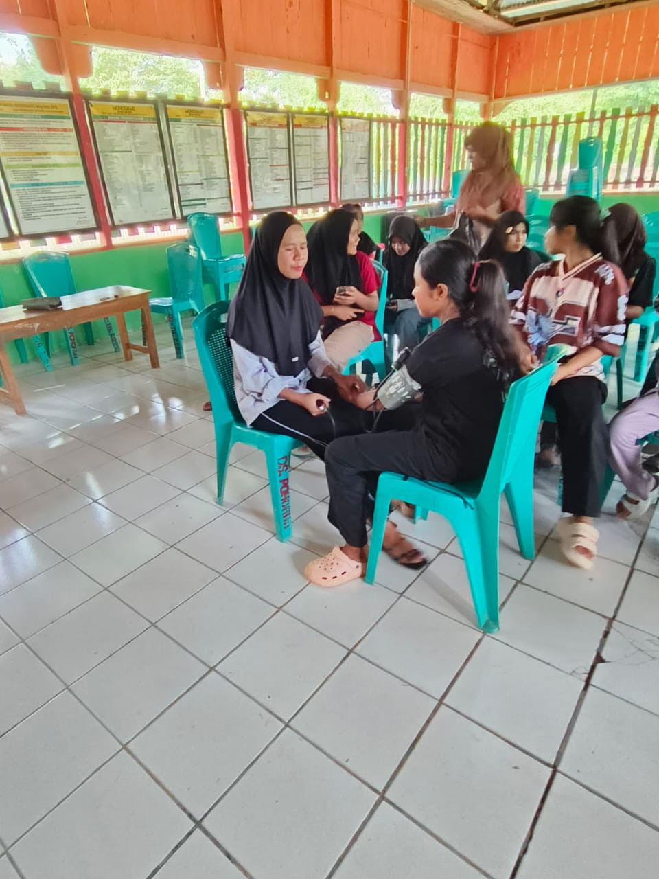Kegiatan Posyandu Remaja Desa Maligano Di Kampung KB