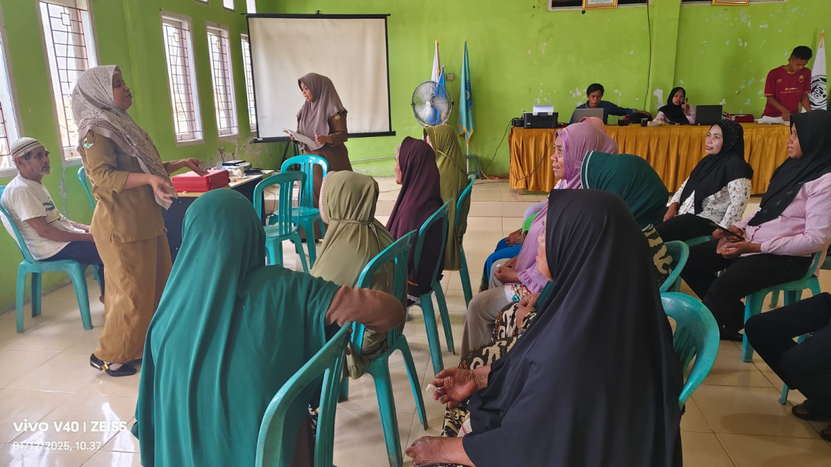 KEGIATAN SEKOLAH LANSIA BARANGKA SEHAT