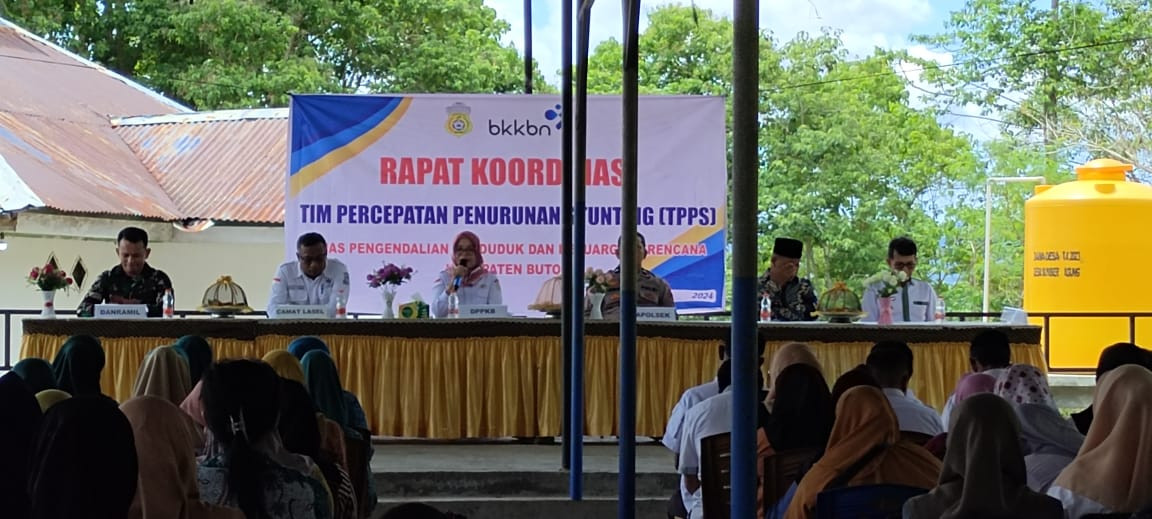 Rapat Koordinasi TPPS tingkat Kecamatan Lasalimu Selatan