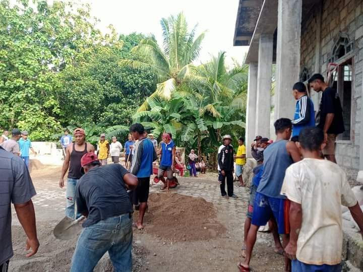 Kerja Bakti  Pembangunan Masjid