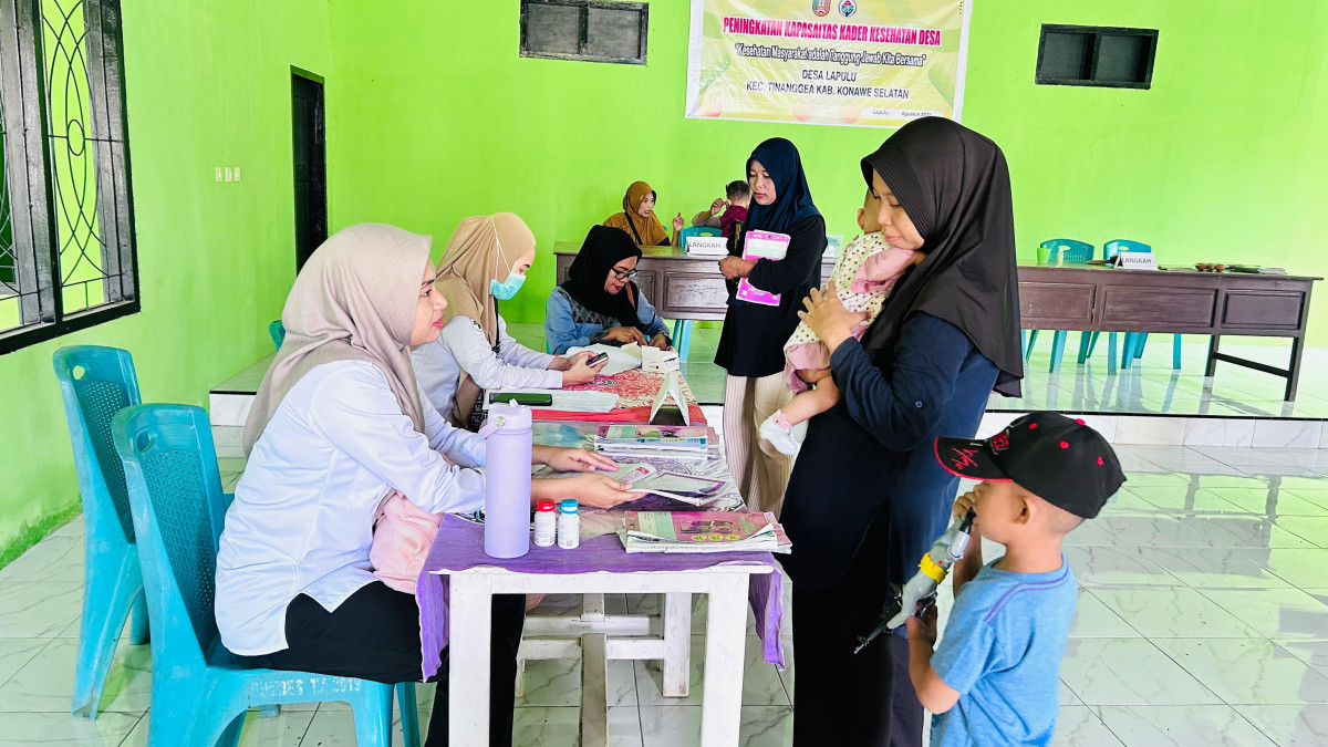 KEGIATAN POSYANDU BALITA