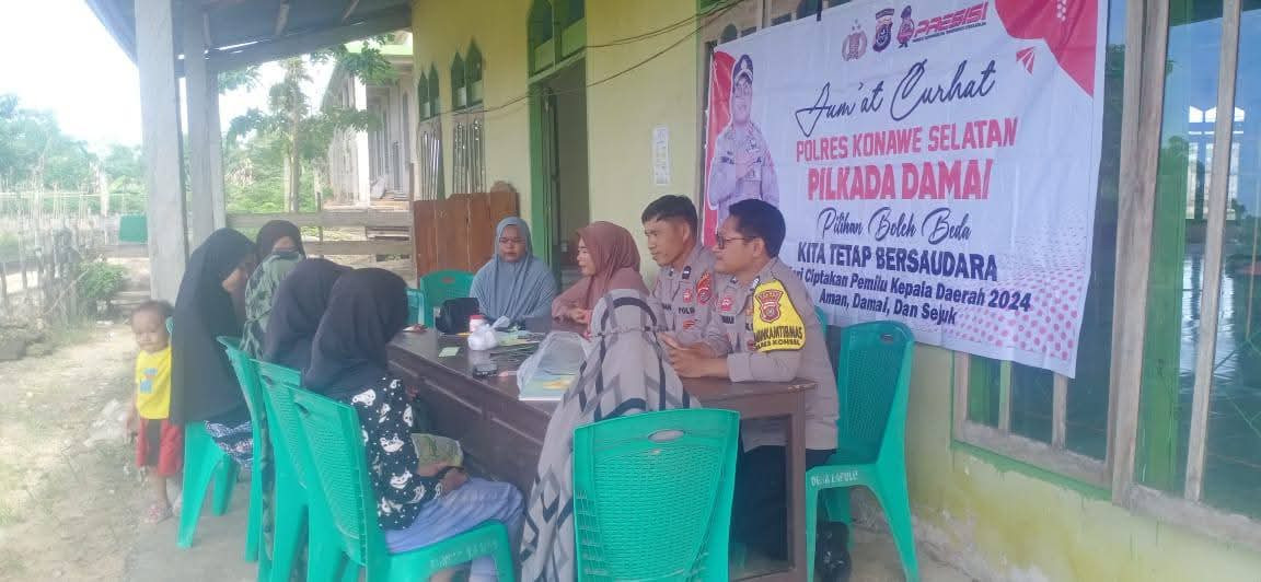 KEGIATAN JUMAT CURHAT POLSEK