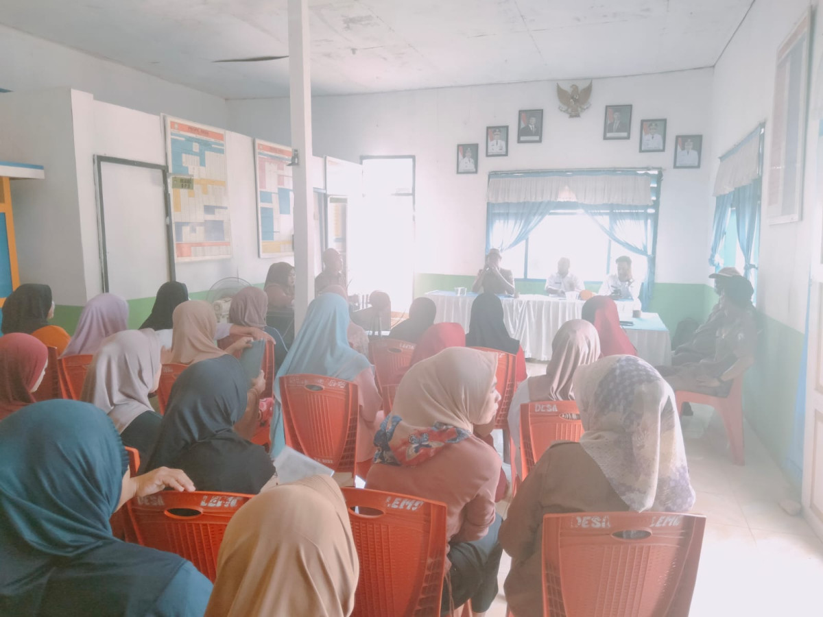 SOSIALISASI PKH KESEHATAN DAN PKH PENDIDIKAN