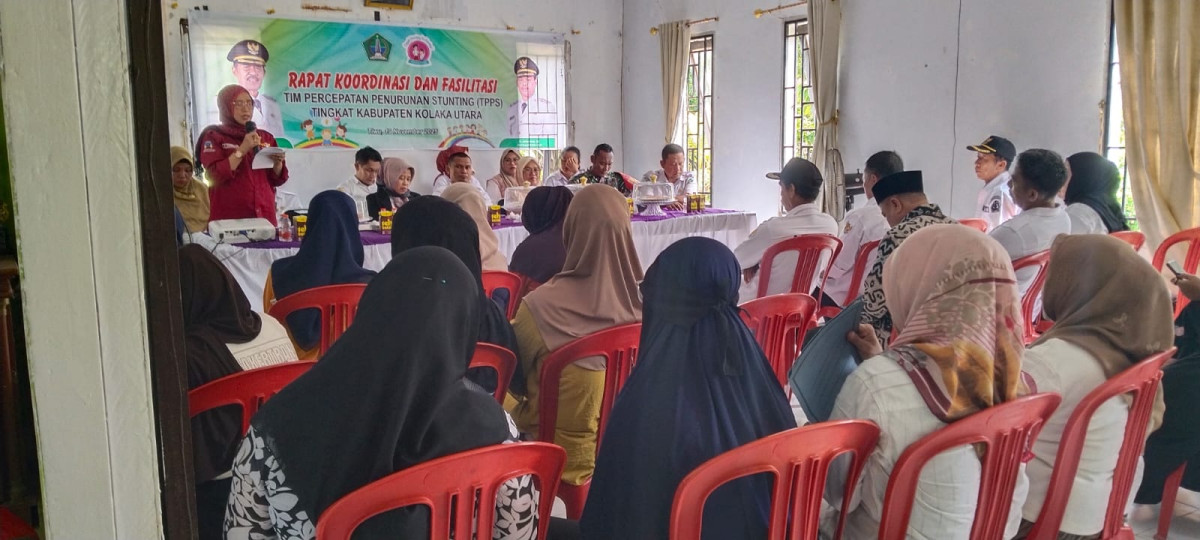 PERTEMUAN RAPAT KOORDINASI TIM PERCEPATAN PENURUNAN STUNTING (TPPS) TINGKAT KABUPATEN